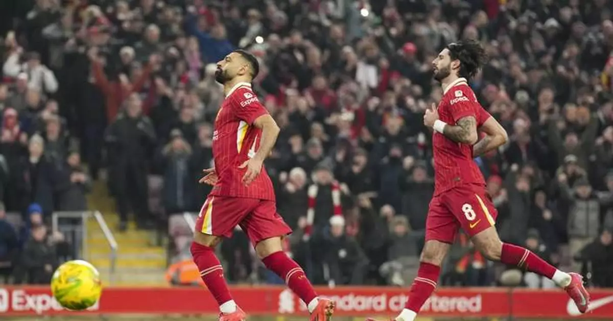 Liverpool routs Tottenham 4-0 to set up English League Cup final against Newcastle