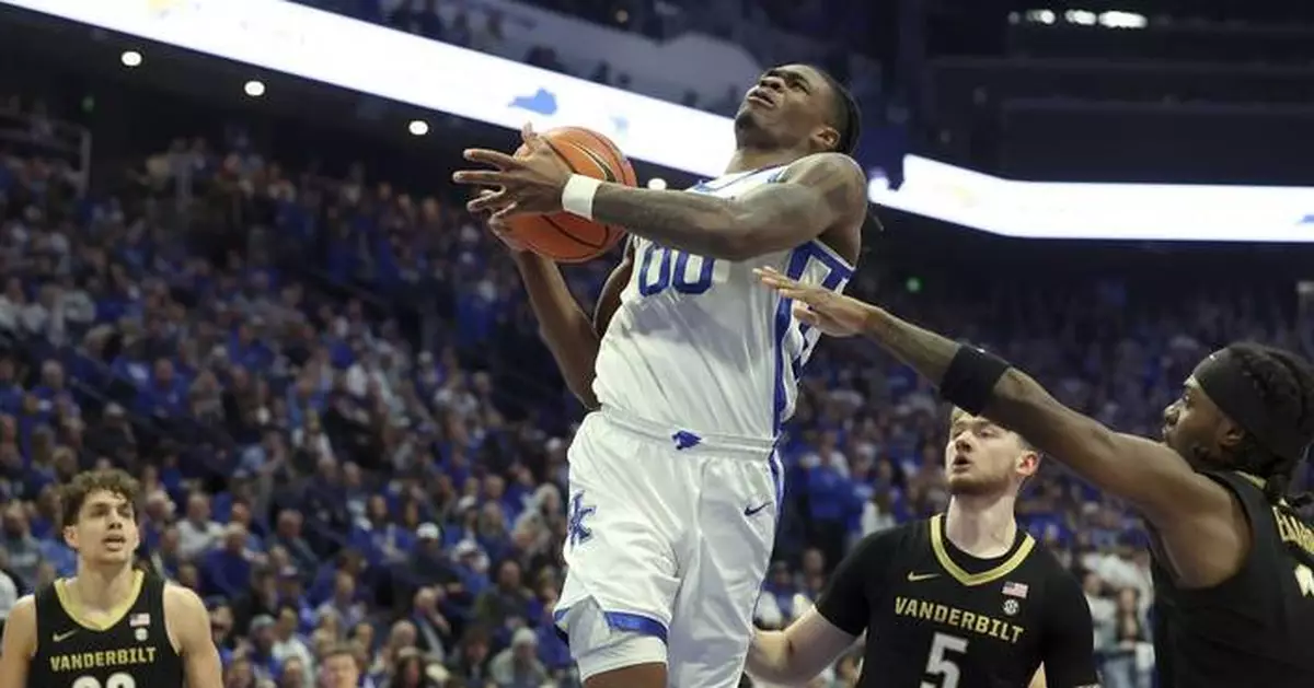 Otega Oweh scores 20 and No. 17 Kentucky uses strong 2nd half for 82-61 win over Vanderbilt