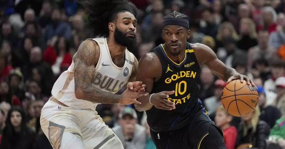 Jimmy Butler gets off to a good start with Warriors by scoring 25 points against Bulls in his debut