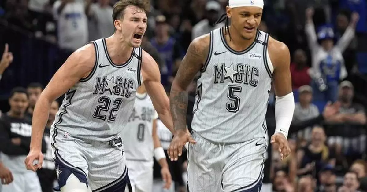 Banchero makes a late go-ahead shot and Magic hold off Spurs 112-111