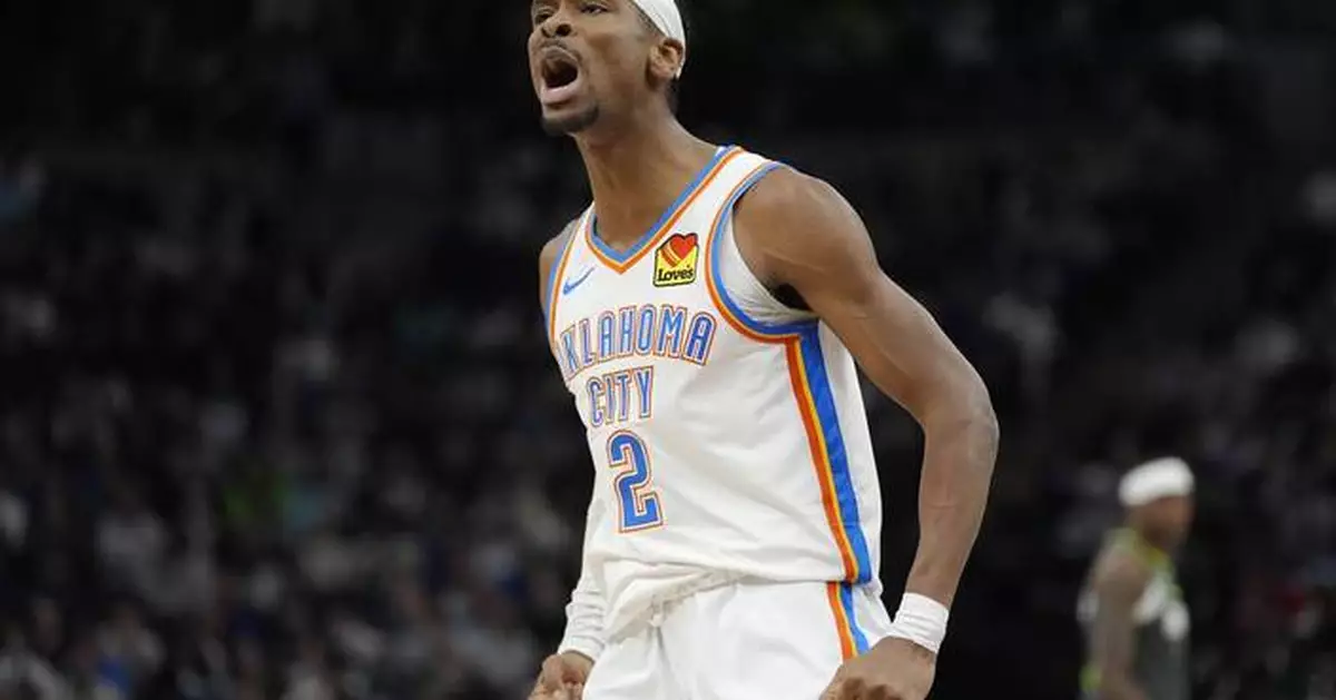 West-leading Thunder outlast Timberwolves 130-123 behind 37 points from Gilgeous-Alexander