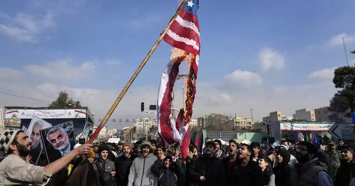 With Trump in the White House, Iranians mark the anniversary of the 1979 Islamic Revolution