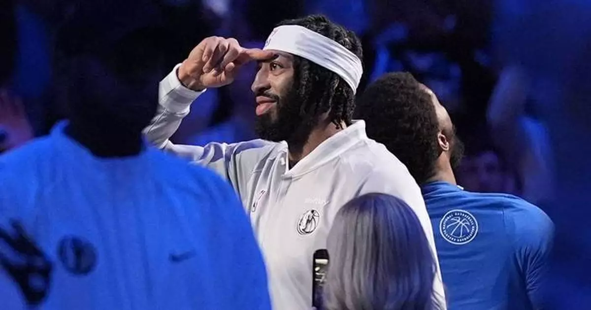 Anthony Davis out at least 2 more weeks, but Mavs say he's making good progress with groin injury