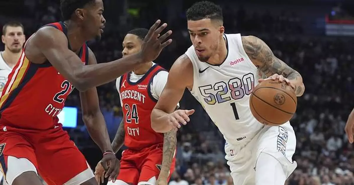 Porter ties career high with 39 points, Jokic adds 38 as Nuggets beat struggling Pelicans 144-119