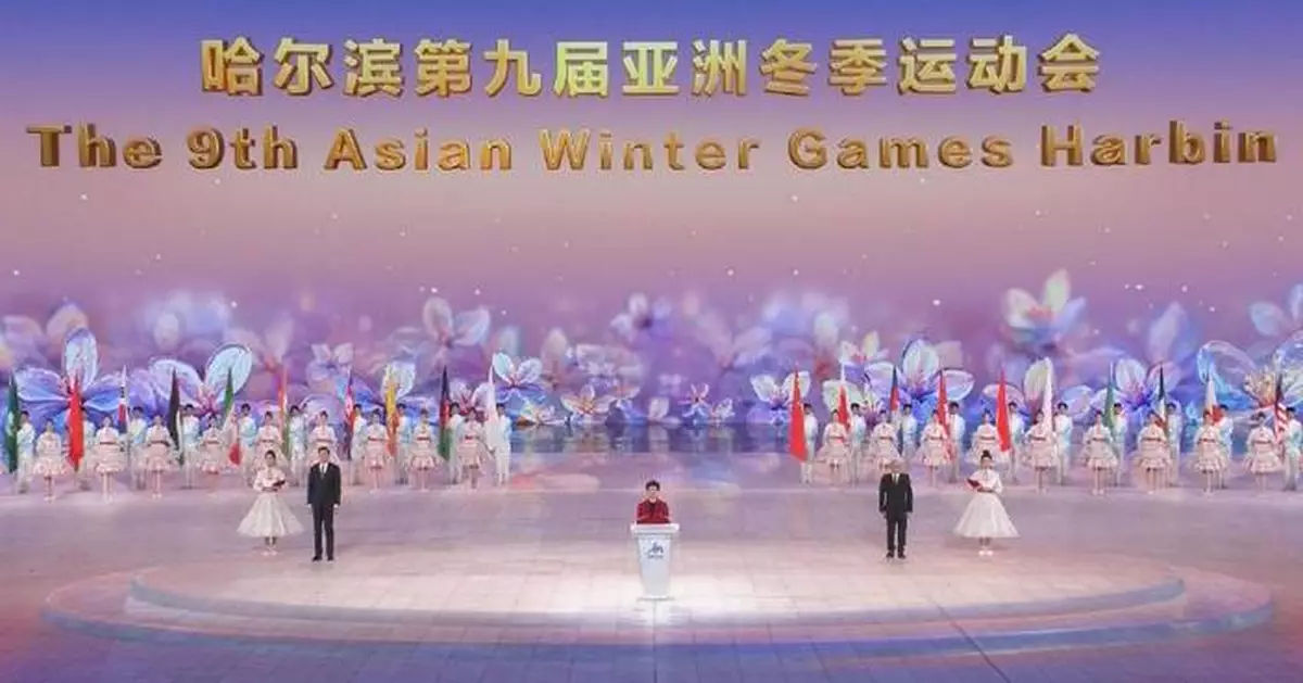 9th Asian Winter Games open in China's "ice city" of Harbin