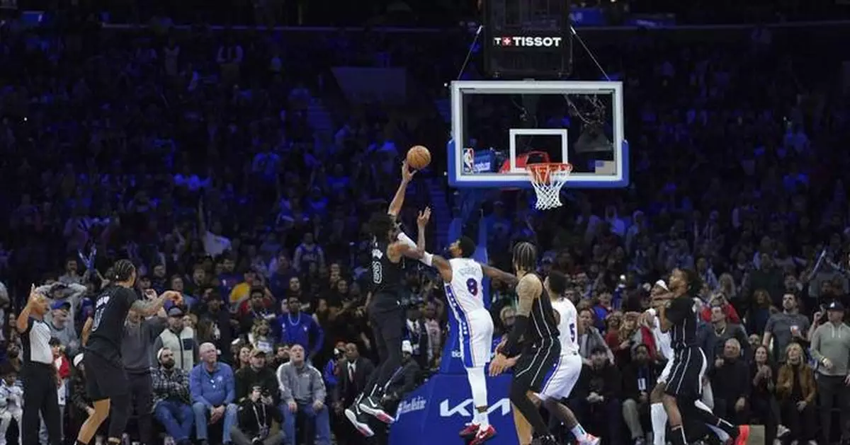 Claxton scores winner at the horn to send Nets past 76ers 105-103