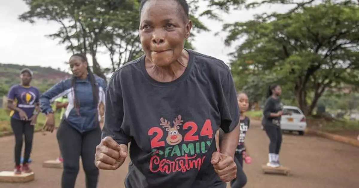 A fitness club in a Zimbabwe cemetery aims to outpace death one step at a time