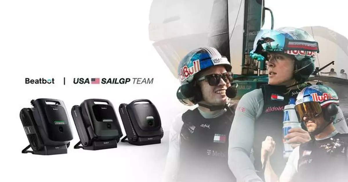 United States SailGP Team Announces Innovative Partnership with High-End Robotic Pool Cleaning Brand Beatbot
