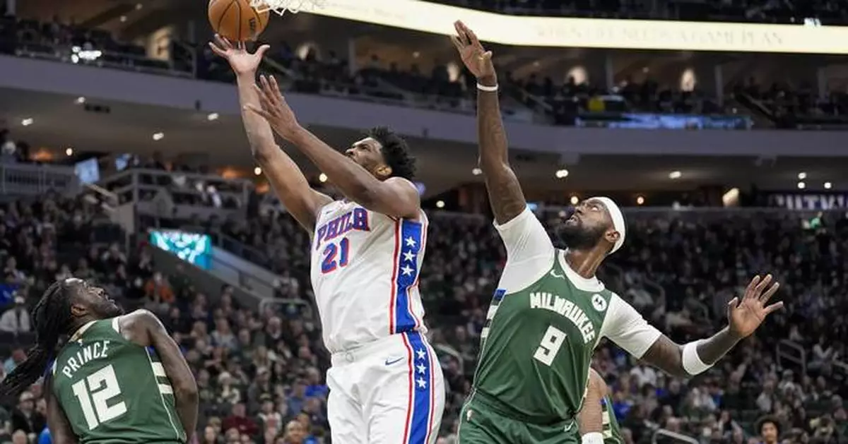 76ers' Embiid says he's 'looking into every option' if his knee is bothering him at end of season