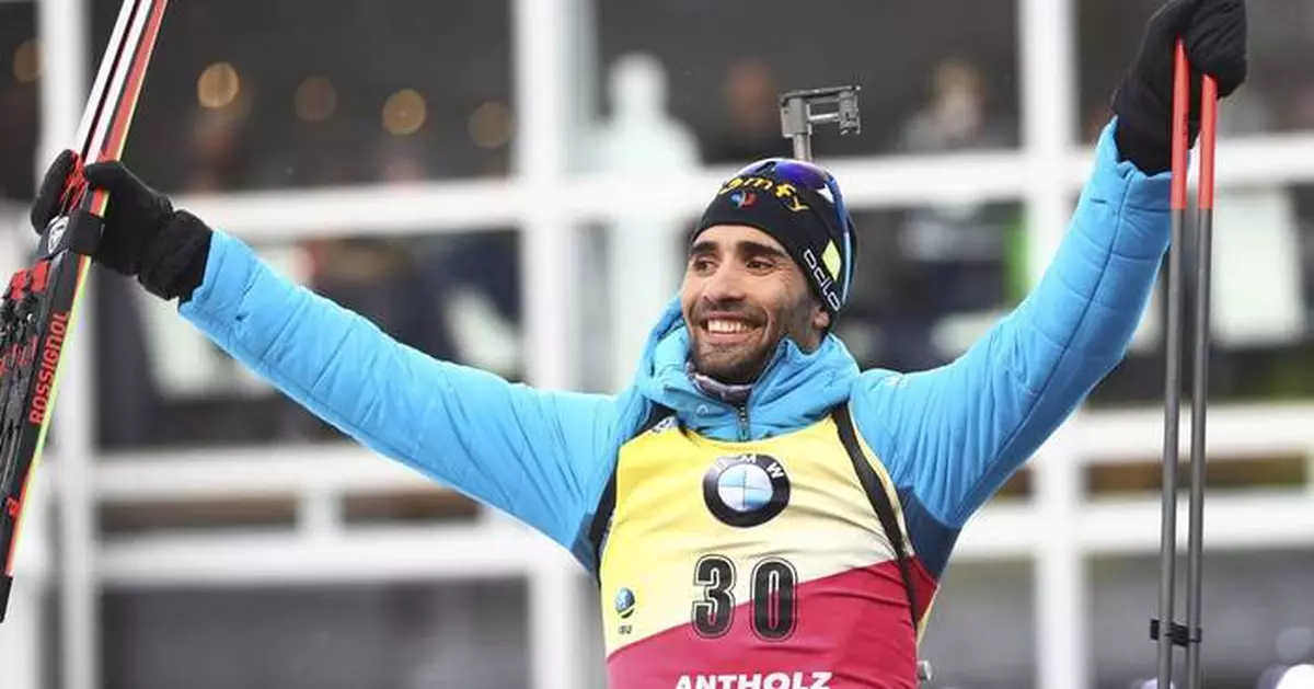 Biathlon star Fourcade withdraws bid to head French Alps 2030 Olympic organizing committee