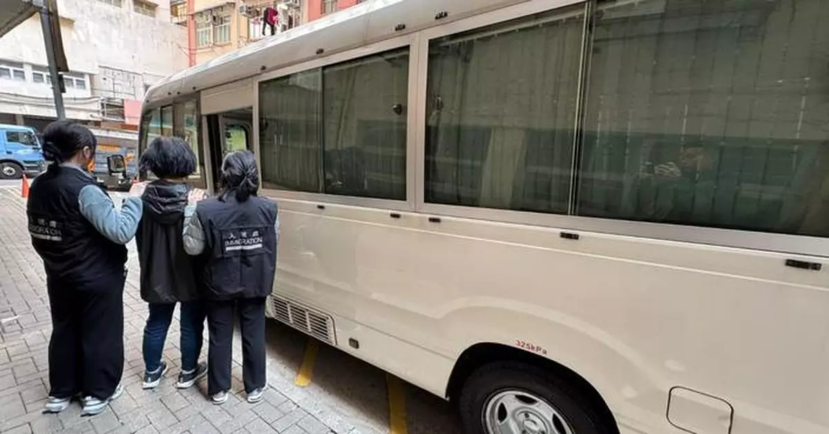 Immigration Department Arrests Eight in Territory-Wide Anti-Illegal Worker Operations in Hong Kong.