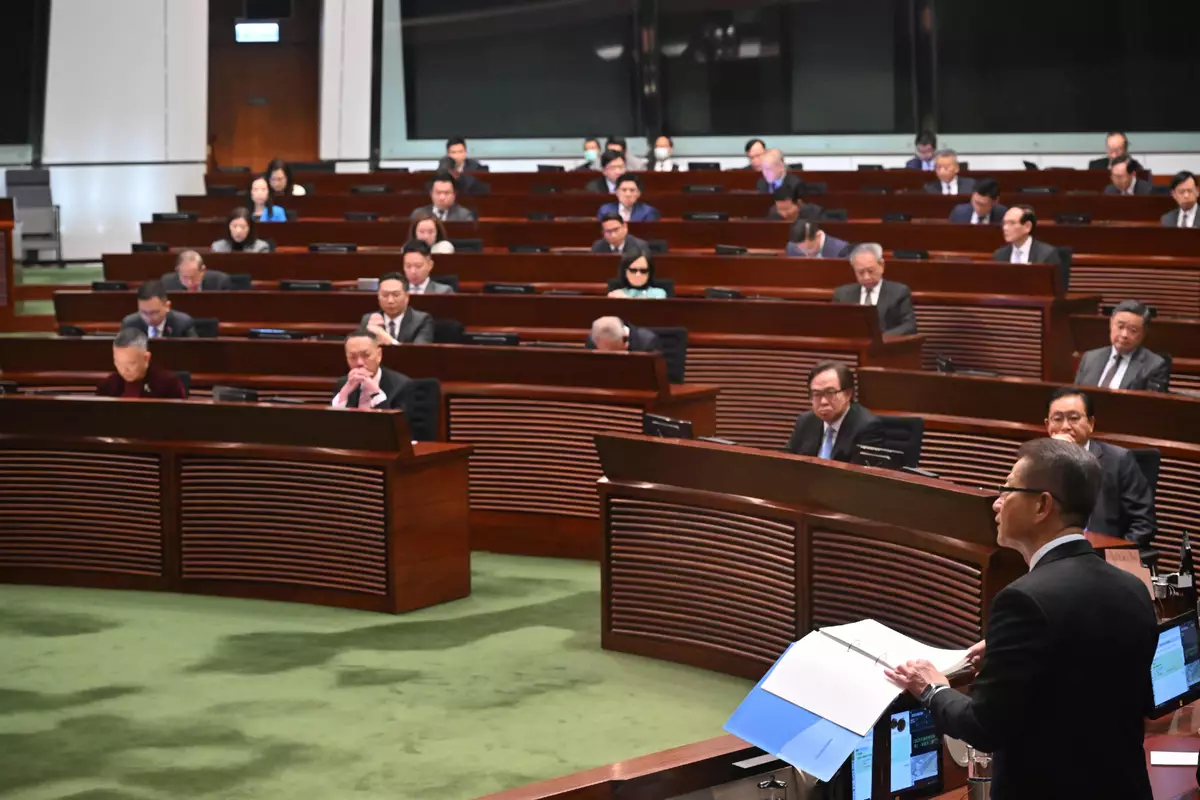 Budget Speech by the Financial Secretary (1) (with photos/ video) Source: HKSAR Government Press Releases