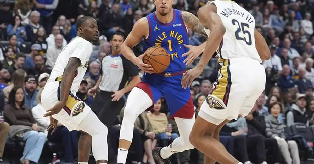Nikola Jokic's 23rd triple-double of the season leads Nuggets over Pelicans 125-113