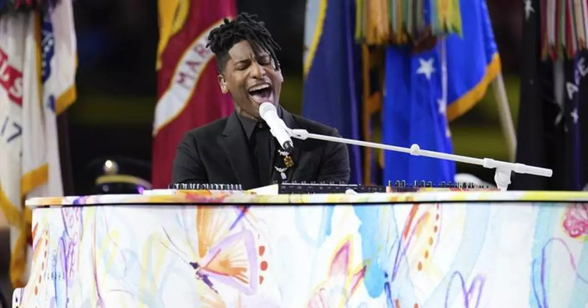 Jon Batiste's reimagined Super Bowl anthem highlighted wife's painting and set stage for new music