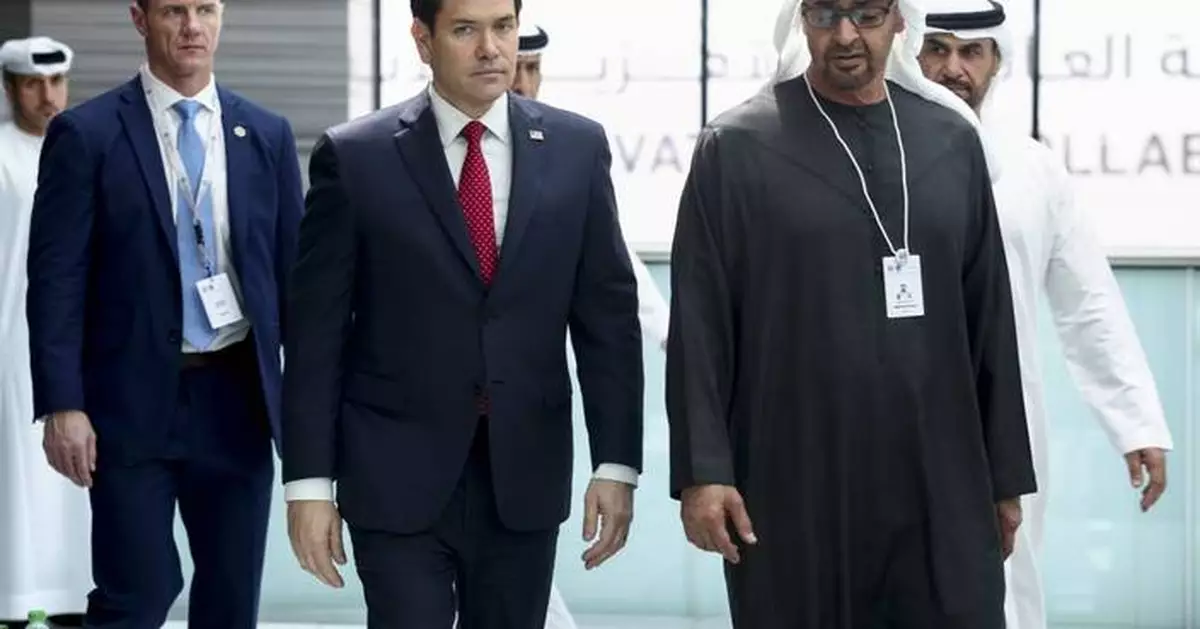 US top diplomat Rubio visits the UAE after landmark talks with Russia over Ukraine war