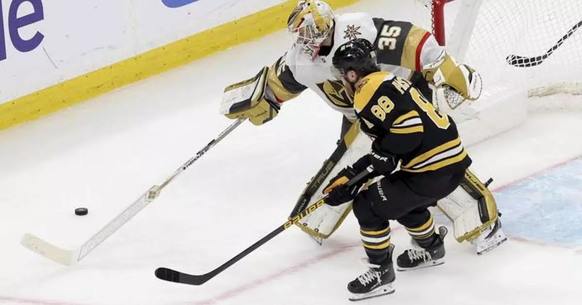 Tomas Hertl scores late PP goal, Golden Knights rally past Bruins 4-3