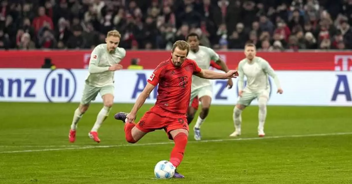 Kane scores penalty double in Bayern Munich win over Werder Bremen