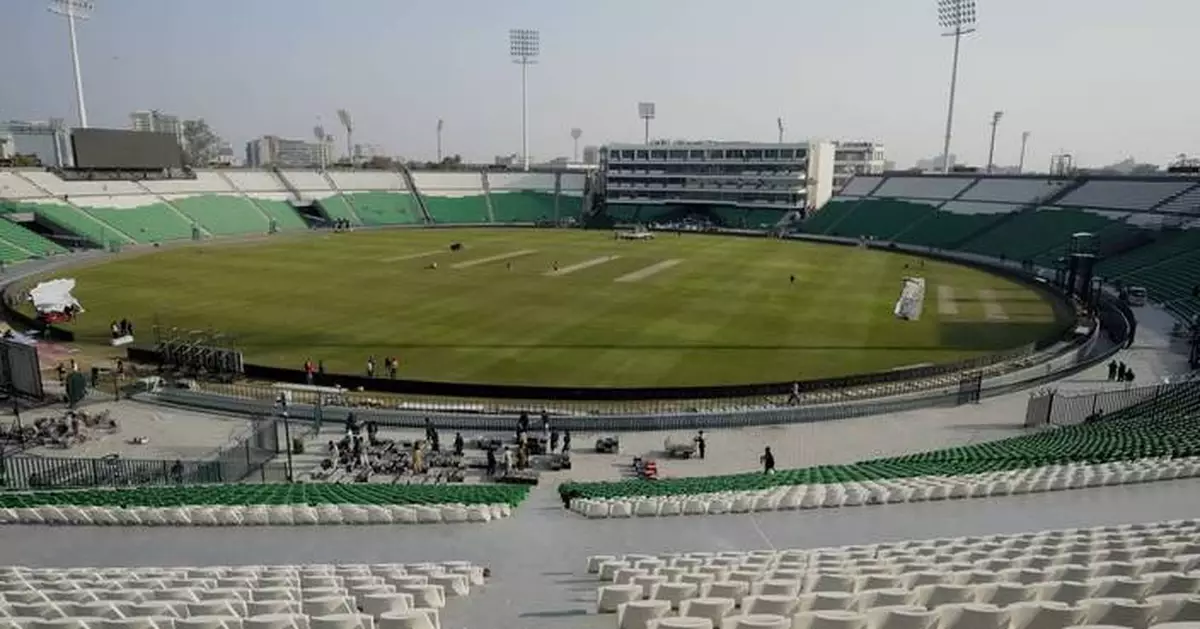 Champions Trophy host Pakistan to showcase upgraded cricket stadium