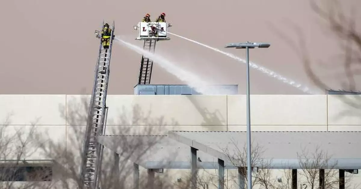 Large fire erupts near El Paso, Texas, international airport, injuring 5