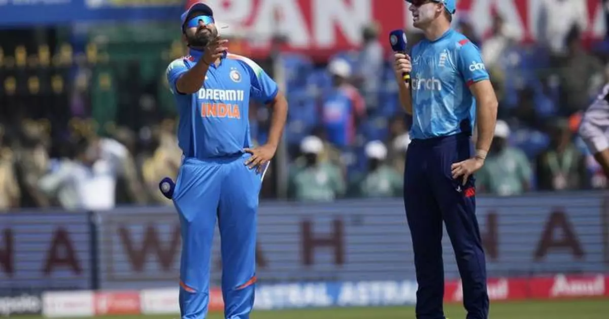 Sharma hits 32nd ODI hundred as India beats England by 4 wickets to win cricket series