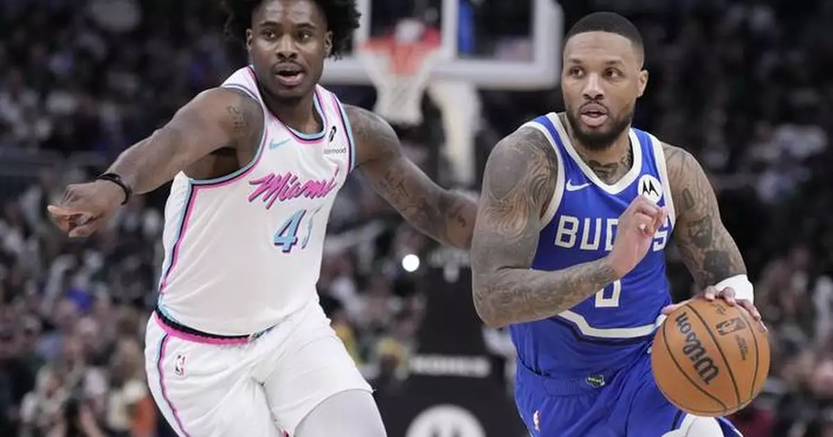 Bucks finish strong to beat Heat 120-113 for 4th straight win