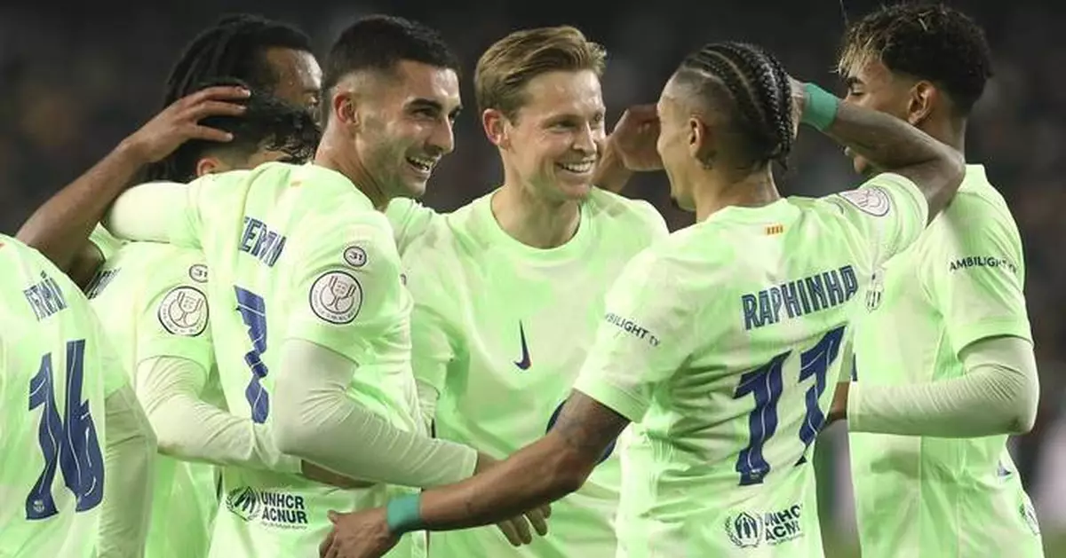 Barcelona routs Valencia again to reach Copa del Rey semifinals. Sociedad gets past Osasuna