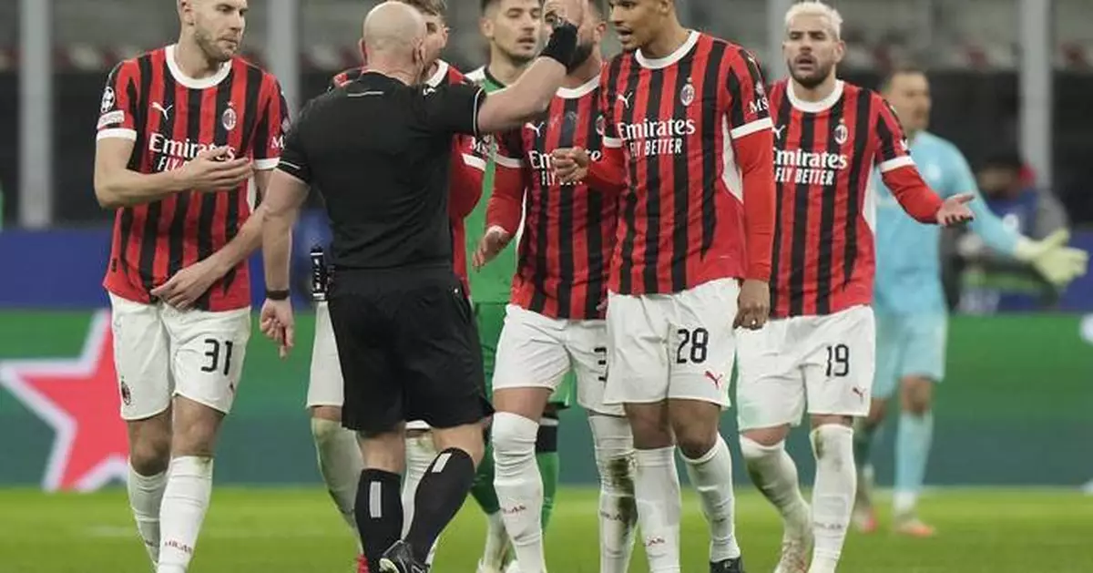 Feyenoord knocks AC Milan out of Champions League and Bayern advances on late Davies goal