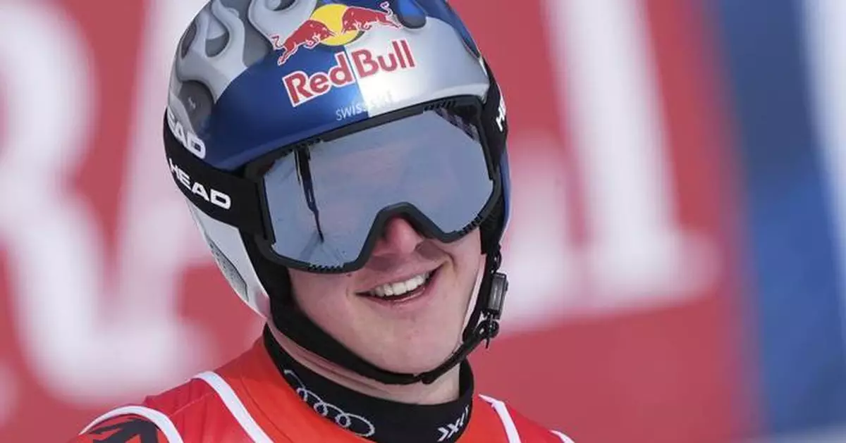 From ‘Sweet Caroline’ to ‘Hopp Suisse,’ Von Allmen steals show with downhill gold at skiing worlds