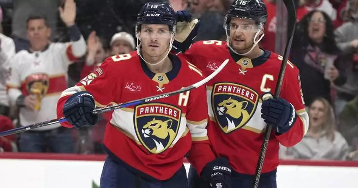 Oh, brother: Matthew Tkachuk, Brady Tkachuk both score in Panthers-Senators game