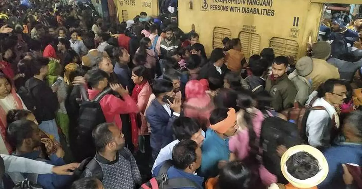 At least 18 people are dead after a stampede at New Delhi railway station in India