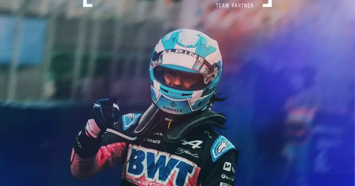 BWT ALPINE FORMULA ONE TEAM PARTNERS WITH OAKBERRY