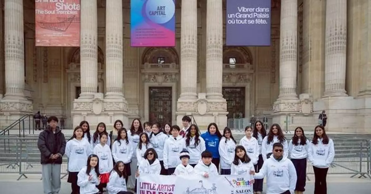 Little Artists Students from Singapore Shine at Art Capital 2025 at Grand Palais, Paris