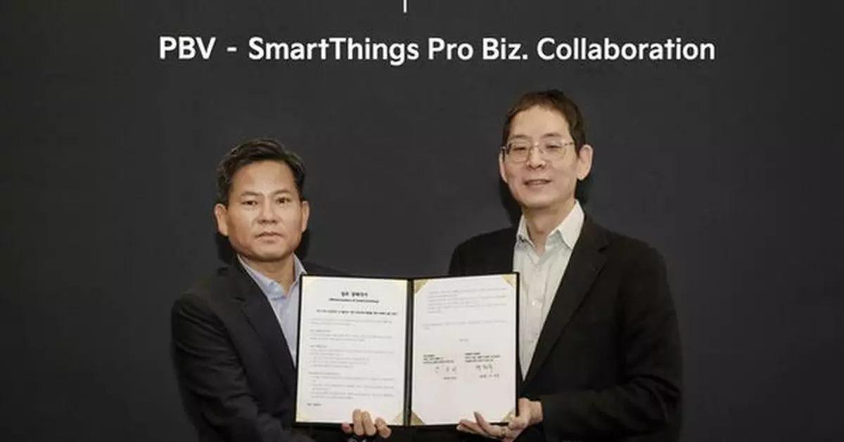 Kia and Samsung Partner to Integrate SmartThings Pro into Kia PBVs