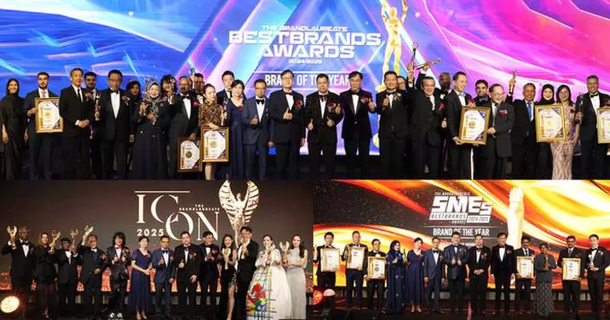 The BrandLaureate BestBrand of the Year Award 2024-2025 Singapore