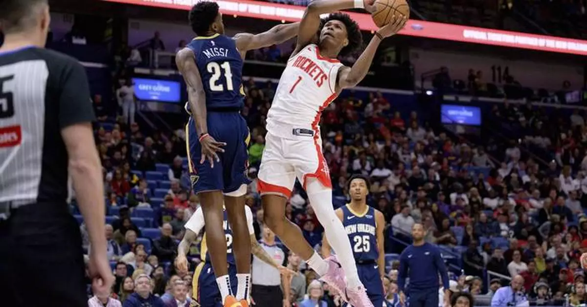 Rockets take over after halftime in a 109-97 road victory over Pelicans