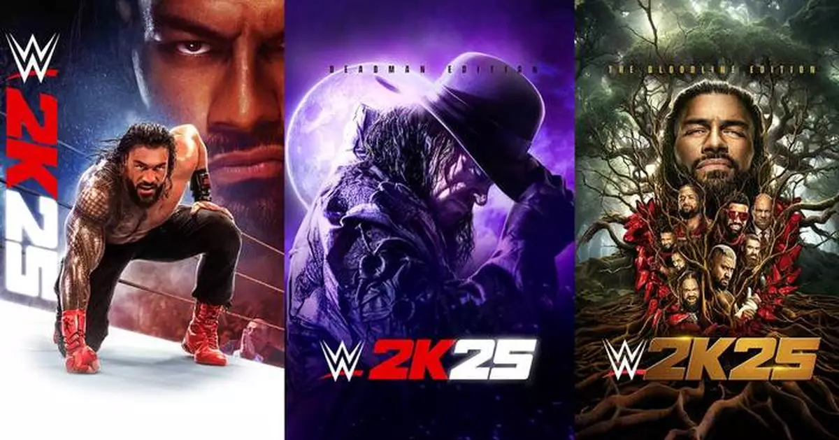 “Rule Beyond the Ring” in WWE® 2K25; The Bloodline Edition and Deadman Edition Available Now Worldwide