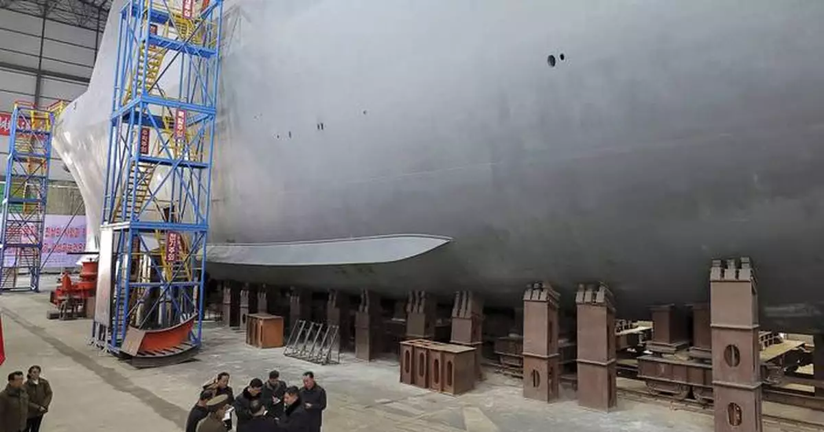 North Korea unveils nuclear-powered submarine for the first time