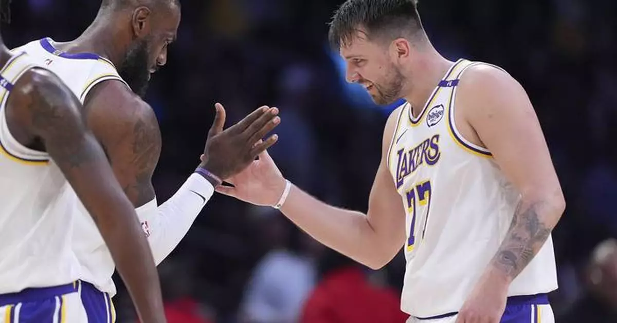 The Lakers and LeBron are clearly reveling in what the Luka trade did for their title hopes
