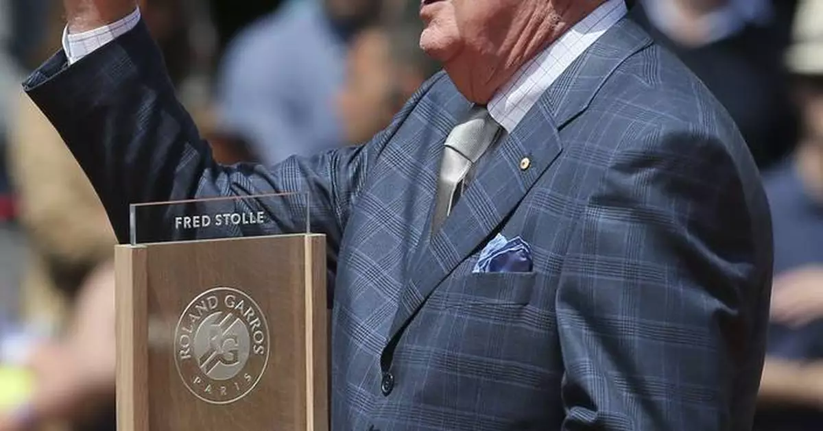 Australian tennis great Fred Stolle has died at age 86