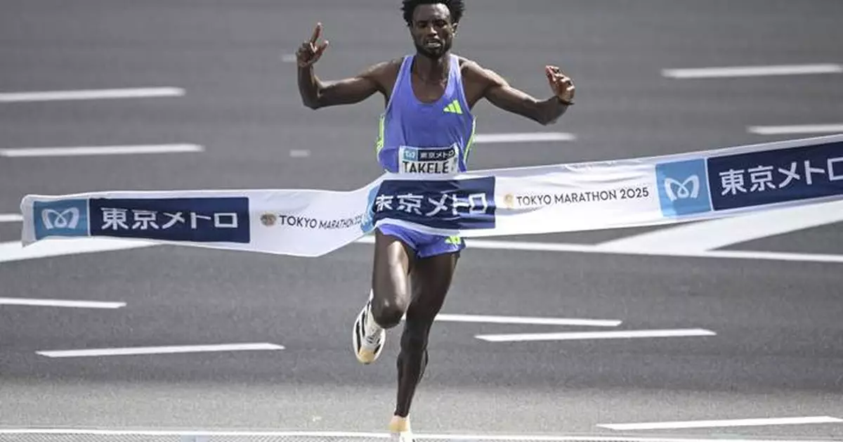 Ethiopians Takele and Kebede sweep top spots in Tokyo Marathon