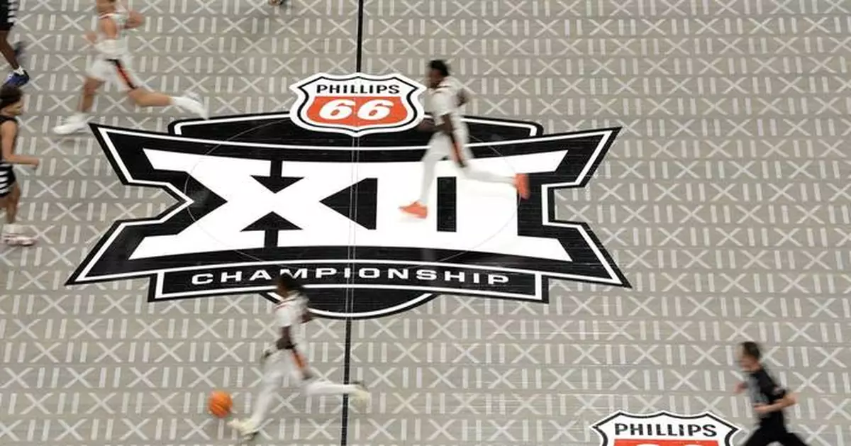 Crass or cool, awesome or eyesore: Big 12 Tournament's logo'd court makes a statement either way