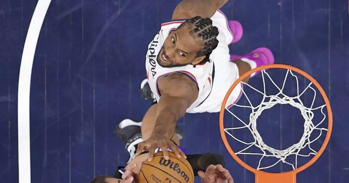 Kawhi Leonard's only shot in OT is the game winner at the buzzer for Clippers over Kings