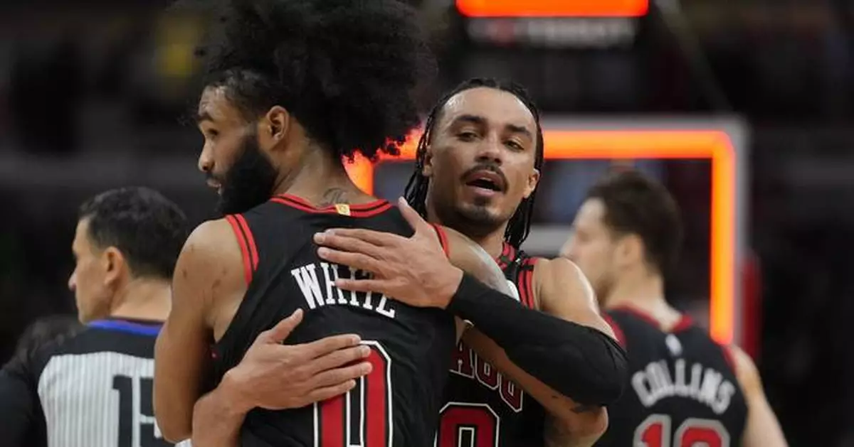 Coby White scores 31 points as Bulls rally to beat Nets 116-110