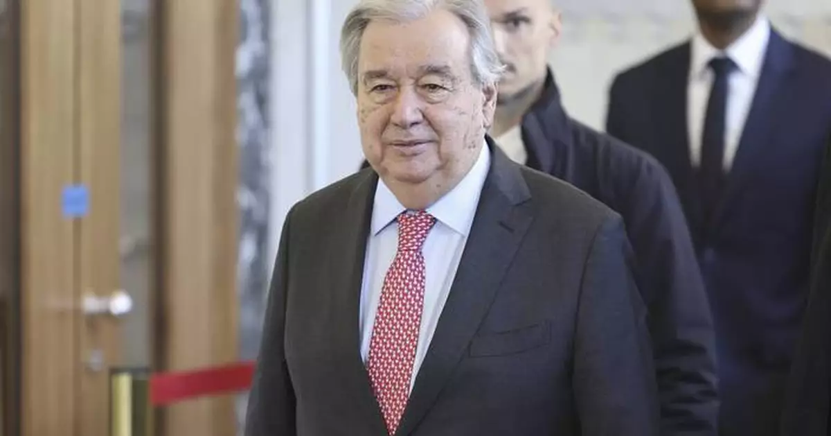 UN chief praises new talks on reviving the peace process for divided Cyprus