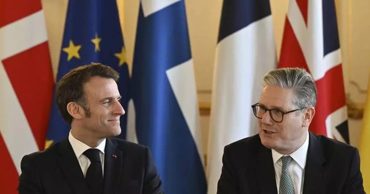 Starmer and Macron step up to shape European security as Trump roils relations