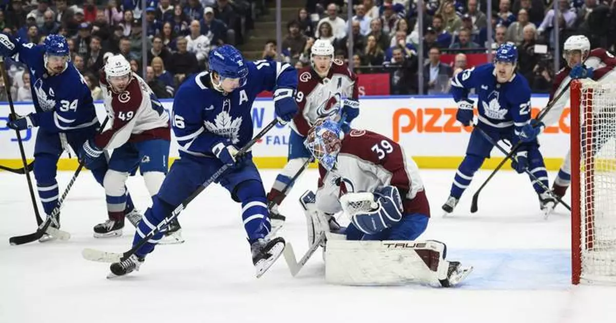 Maple Leafs down Avalanche