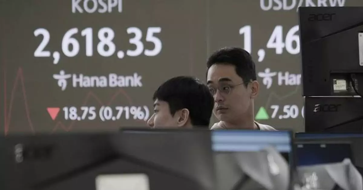 Stock market today: Wall Street slips, but remains on path to snap a weekly losing streak