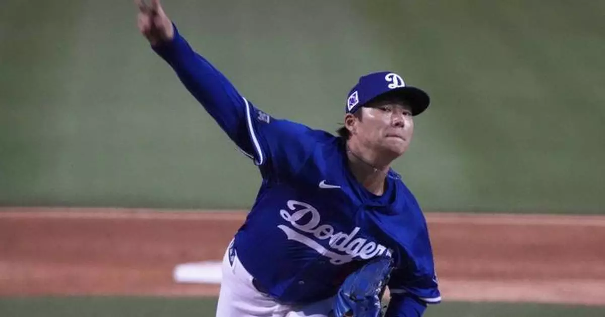 Yamamoto throws 5 good innings, Ohtani rips 118.5 mph double as Dodgers prepare for opener in Japan