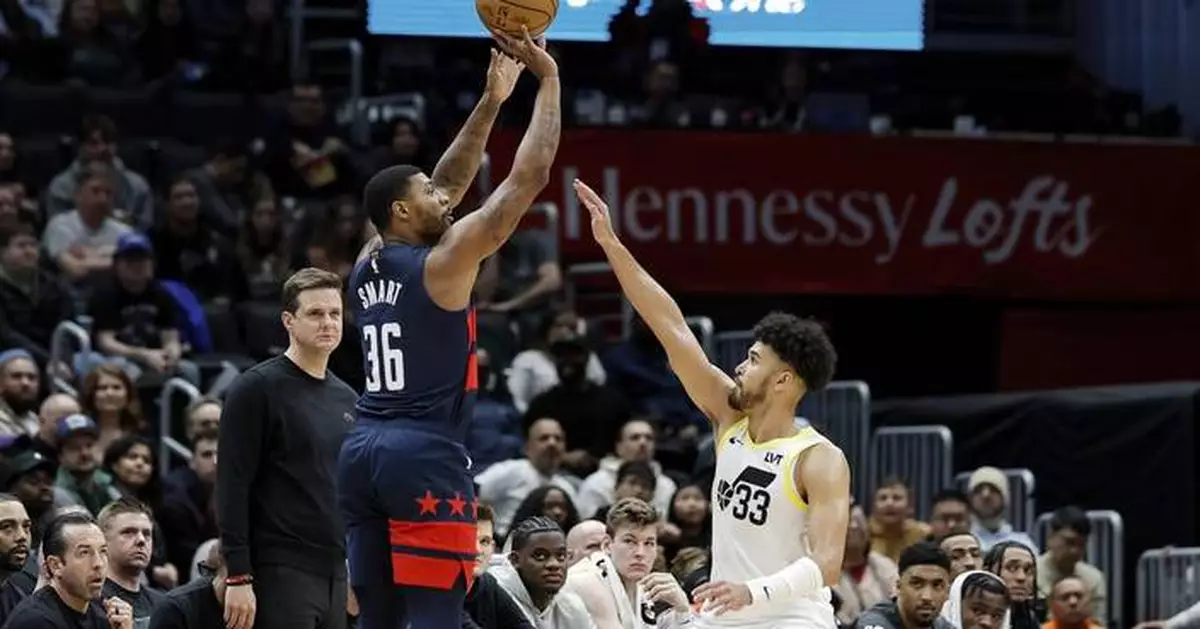 George, Sarr help Wizards hand Jazz their 10th straight road loss with 125-122 victory