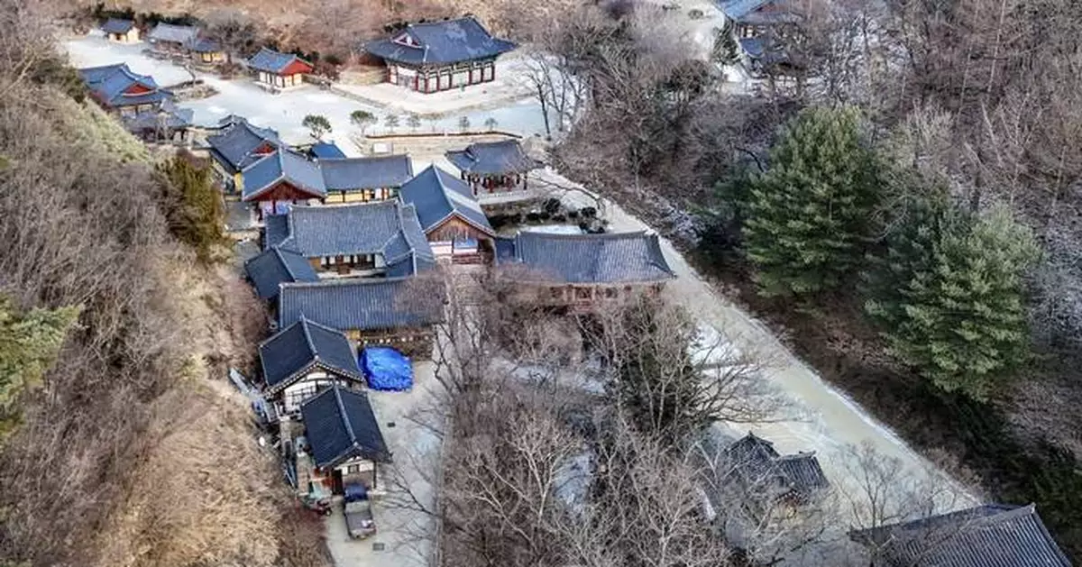 South Korea's centuries-old Gounsa temple is left in ruins by unprecedented wildfires